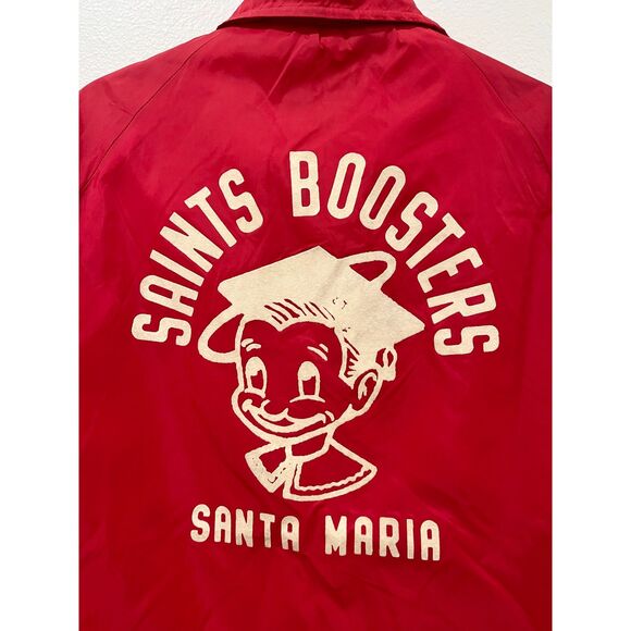 Vintage red fleece jacket - Picture 5 of 8